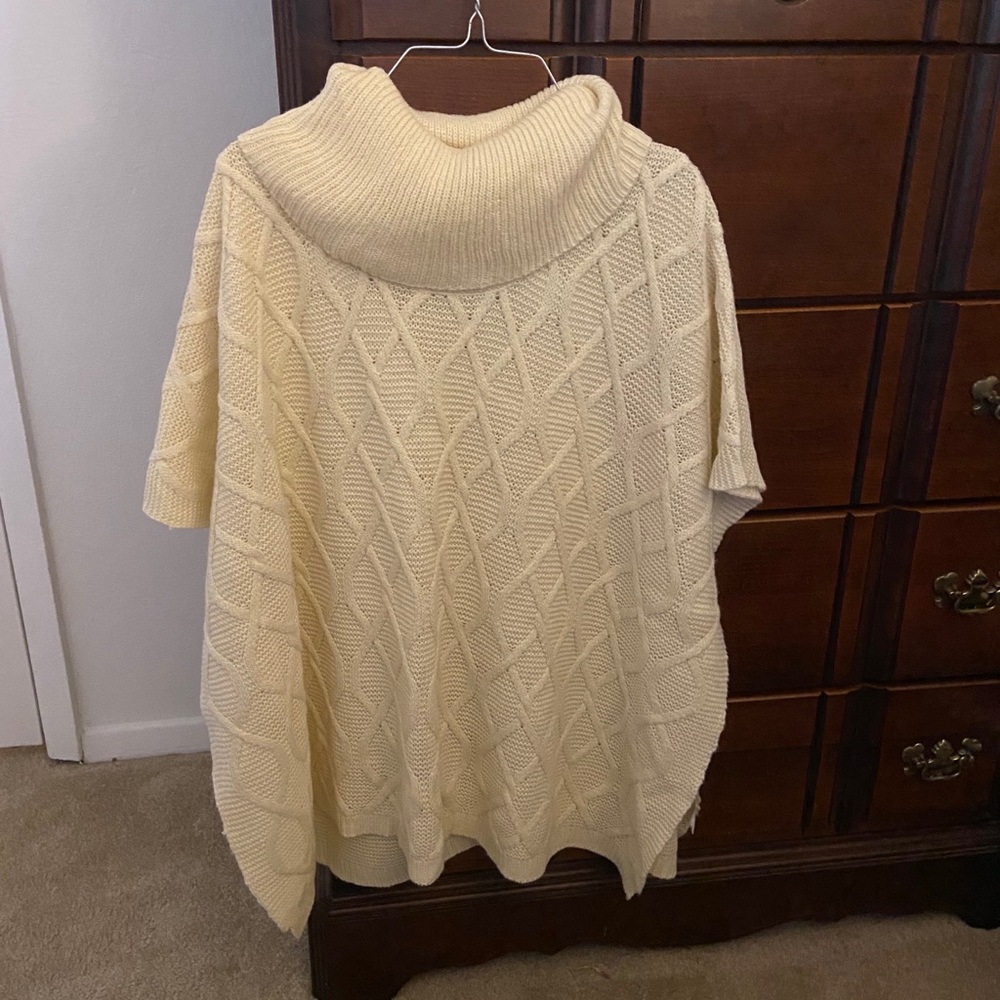 Altar’d State Turtleneck Sweater Poncho